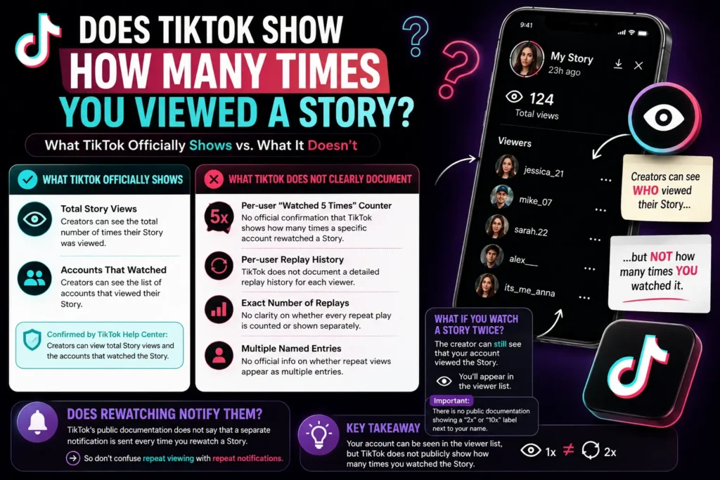Does TikTok Tell How Many Times you View a Story
