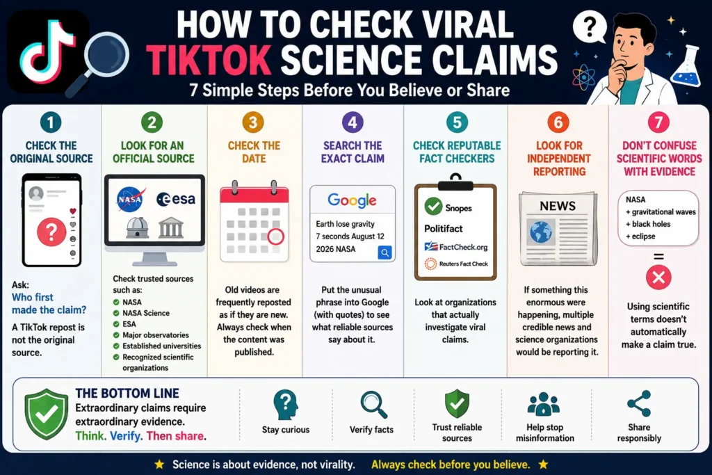 How to Check Viral TikTok Claims