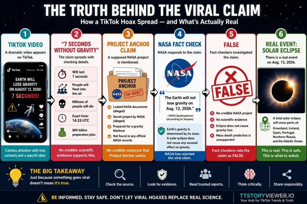 Real Truth Behind How a TikTok Gravity Hoax Spread
