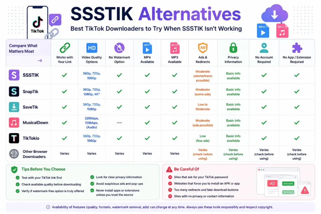 SSSTIK Alternative
