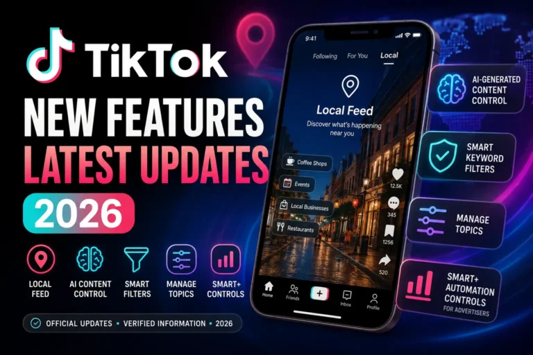 TikTok New Features latest Updates