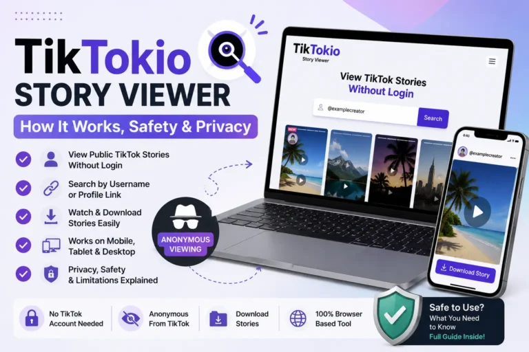 TikTokio.com Story Viewer