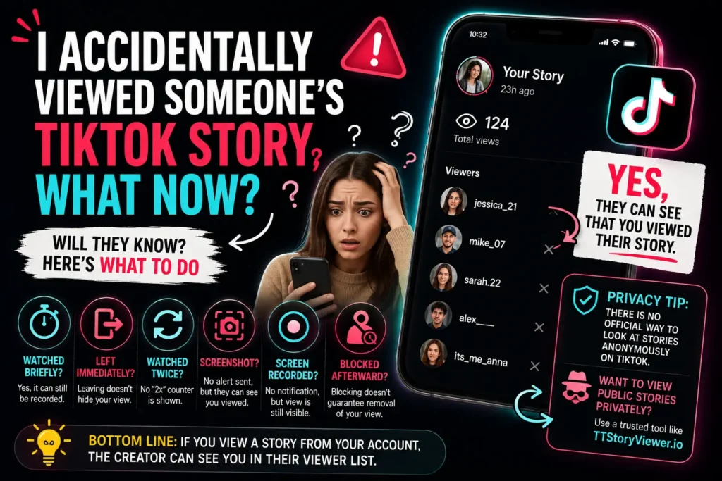 What Will Happen if you Accedently Viewed Someone Story