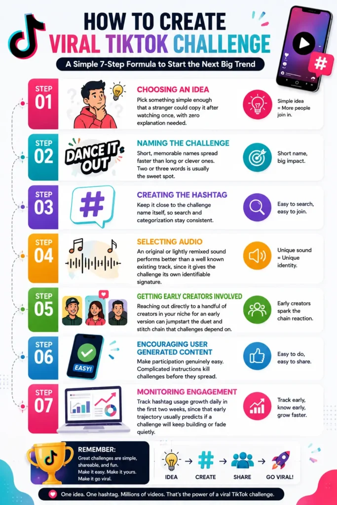 how to create viral tiktok challenges