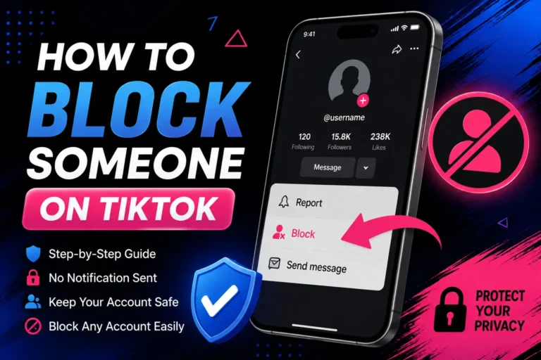 to block someone on tiktok featured image