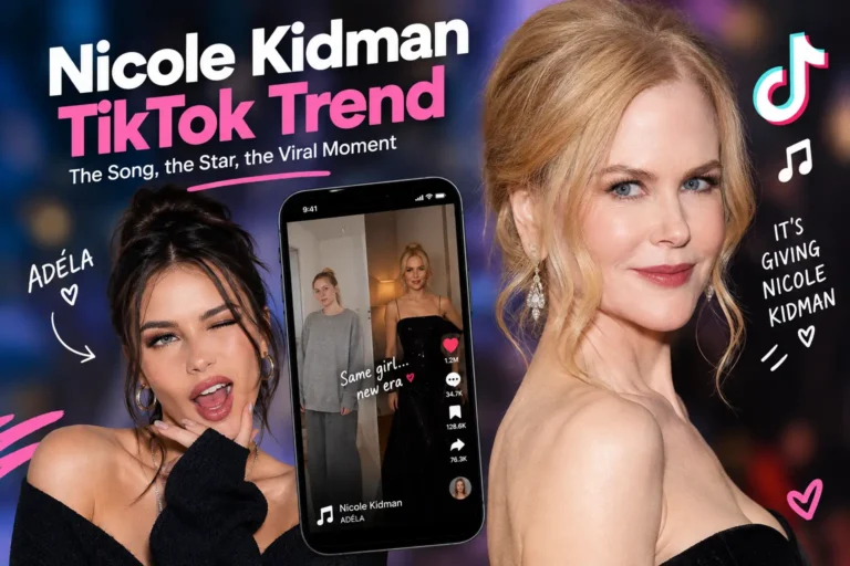 Nicole Kidman TikTok Trend Collage