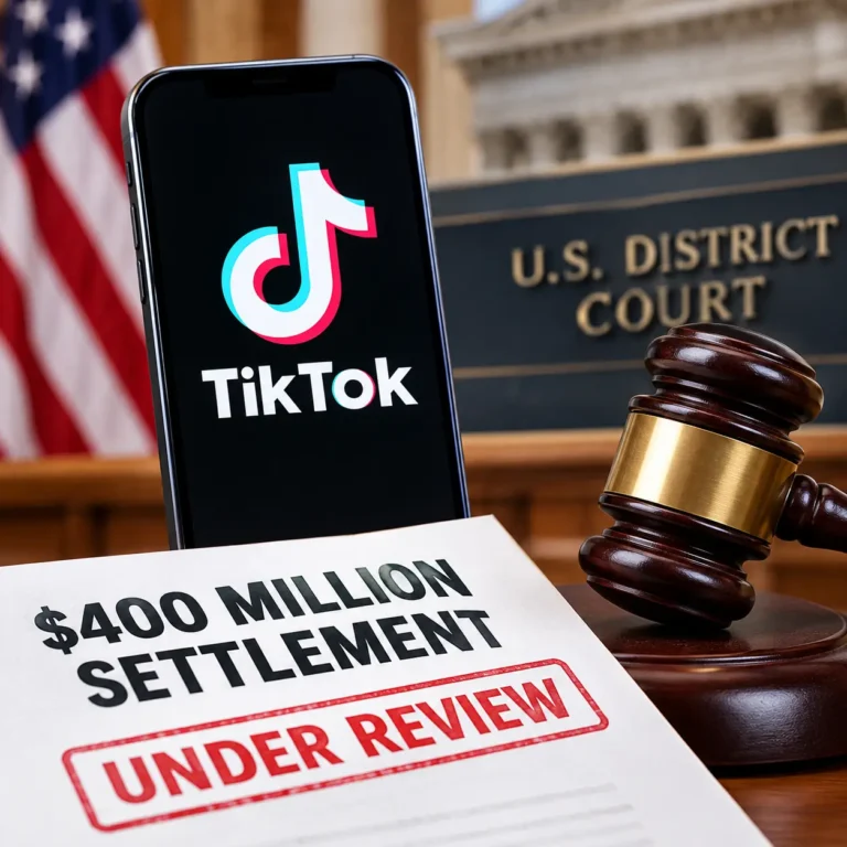 TikTok $400 million settlement