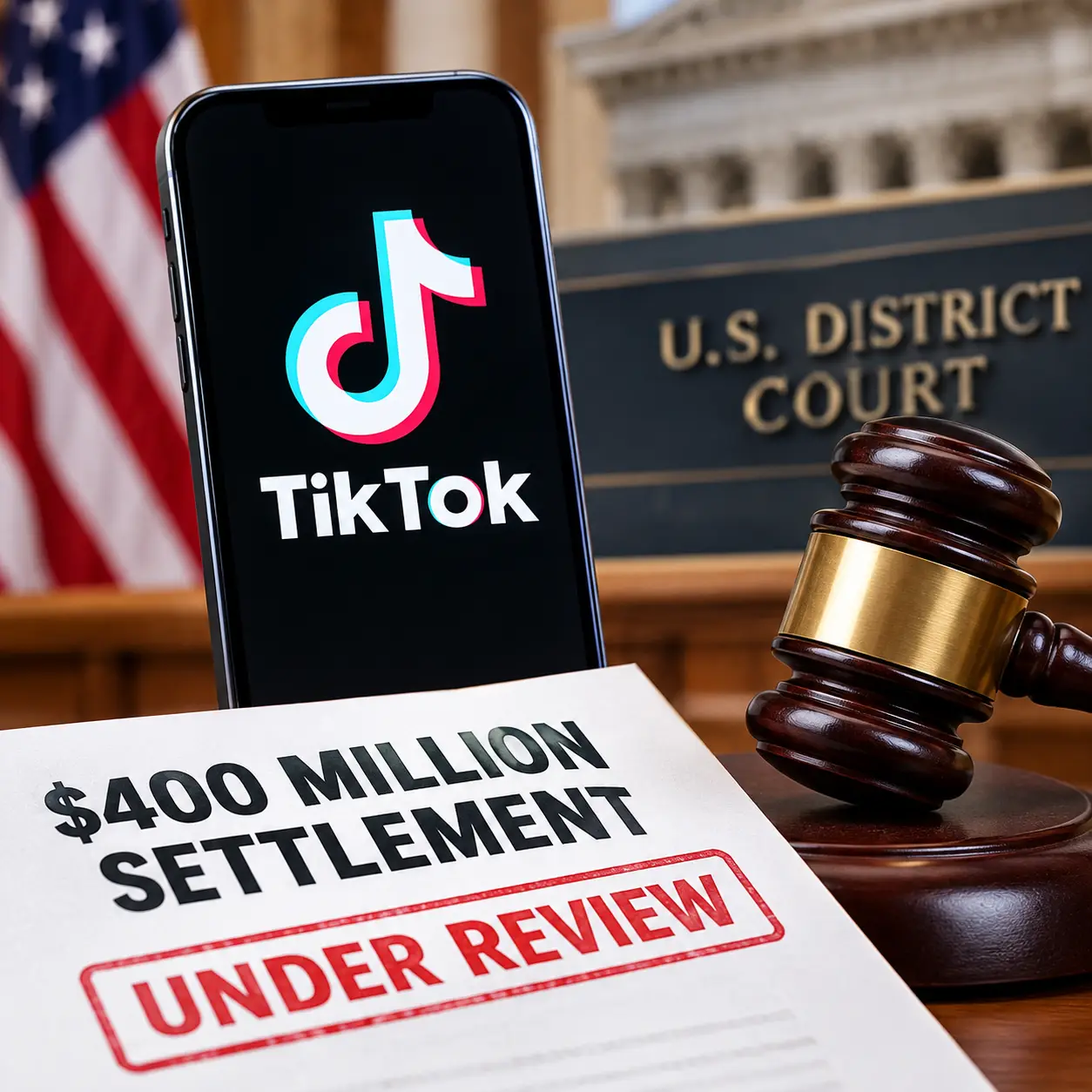 TikTok $400 million settlement