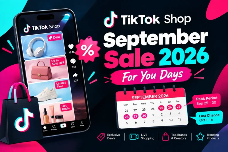 TikTok Shop September Sale 2026