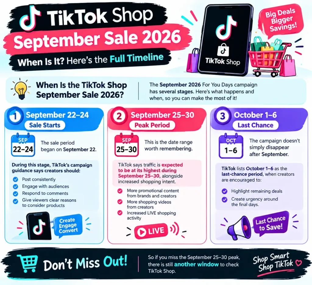 TikTok Shop September Sale Timeline (2)