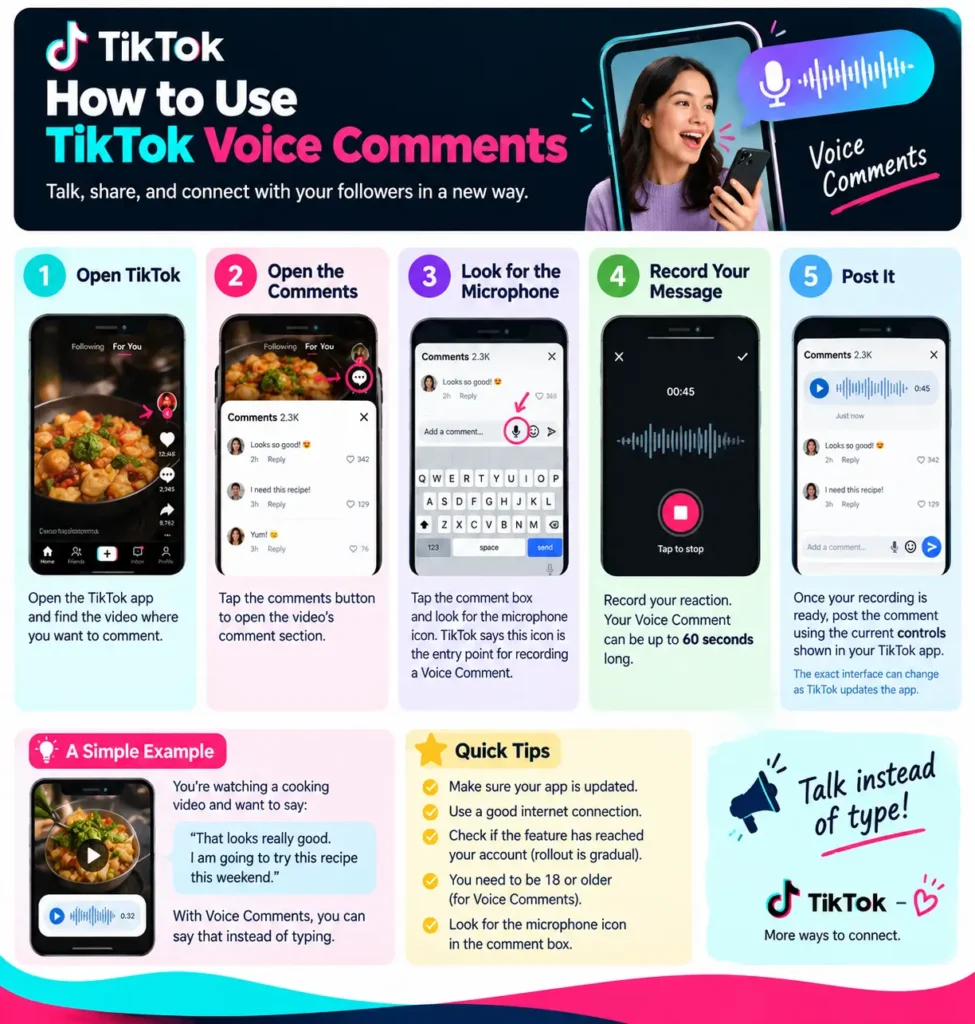 TikTok Voice Comments Guide