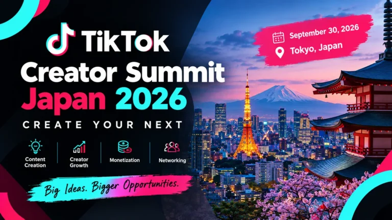Tokyo Creator Summit 2026