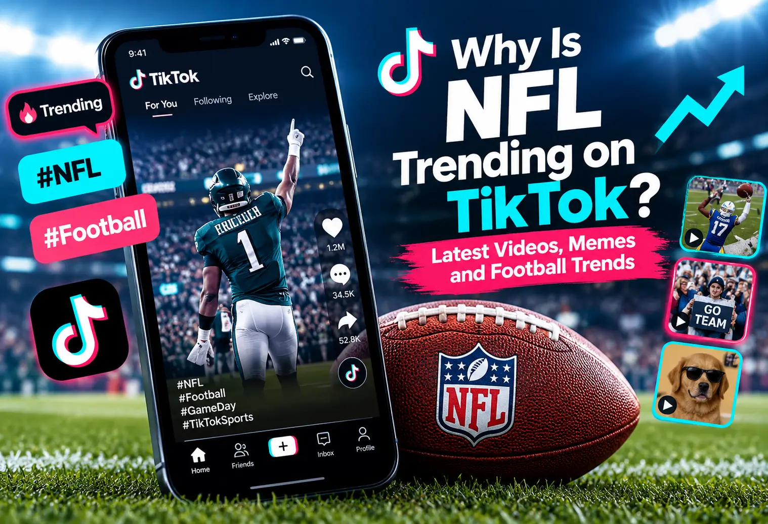 why is NFL trending on TikTok